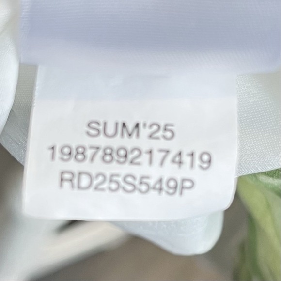 Rachel Roy Circle Trim Puff Sleeve Off Shoulder MiniDress Size 4 Boho Tropicart - Picture 13 of 15